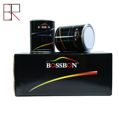 Sơn sửa chữa tự động sơn phủ nhựa acrylic màu đen 2K ISO9001